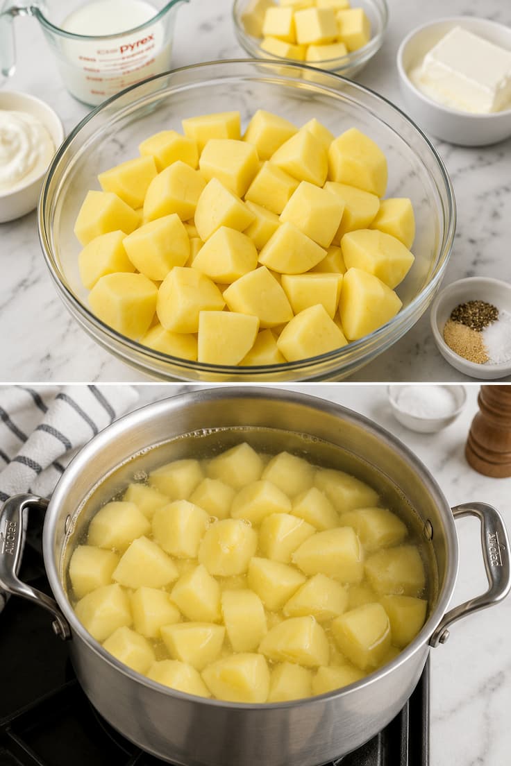 Make-Ahead Mashed Potatoes That Reheat Creamy