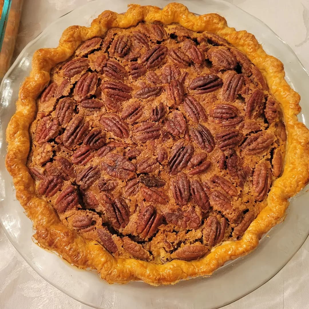 Maple Bourbon Pecan Pie