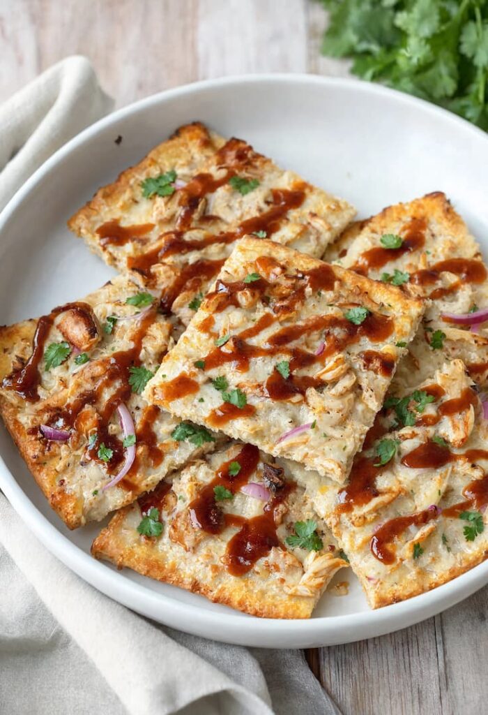 BQ Chicken Flatbread Pizzas