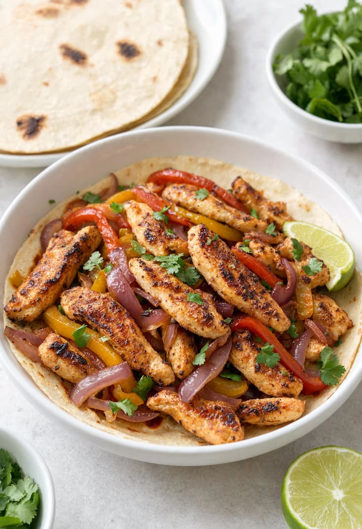 Sheet Pan Chicken Fajitas