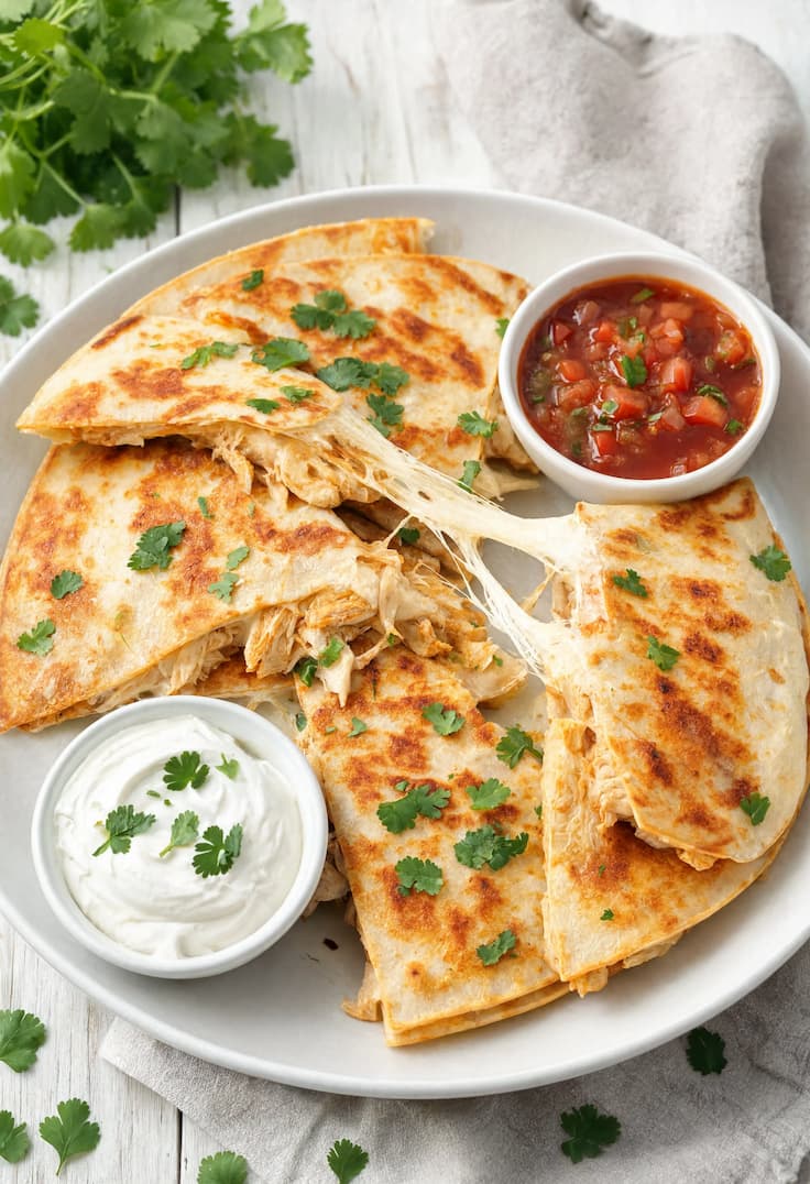 Chicken Quesadillas