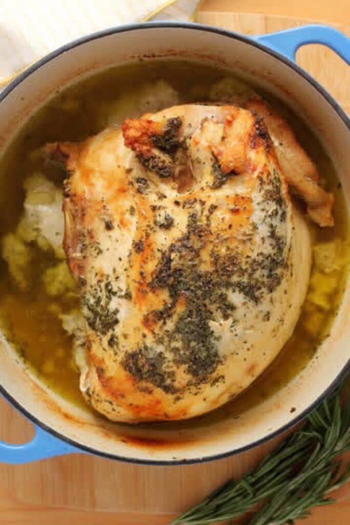 Herb Butter Turkey Breast for six