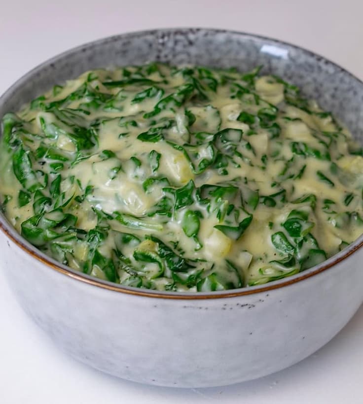 Stovetop Creamed Spinach