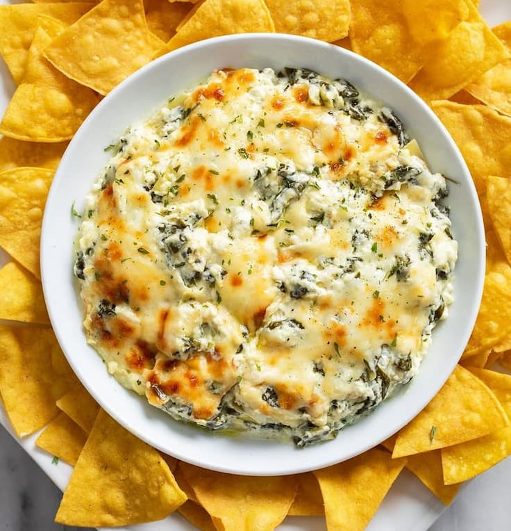 Stovetop Spinach and Artichoke Dip