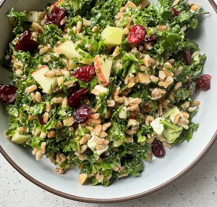 Harvest Grain Salad with Maple Dressing