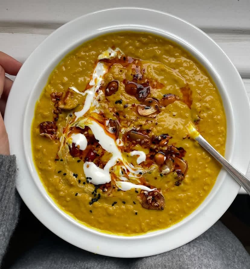 Pumpkin and Lentil Dal